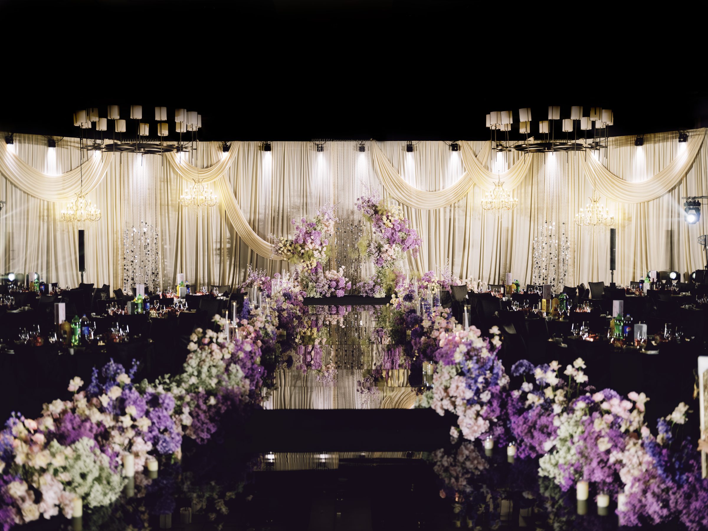 French Romance in Purple & Champagne wedding design project cover