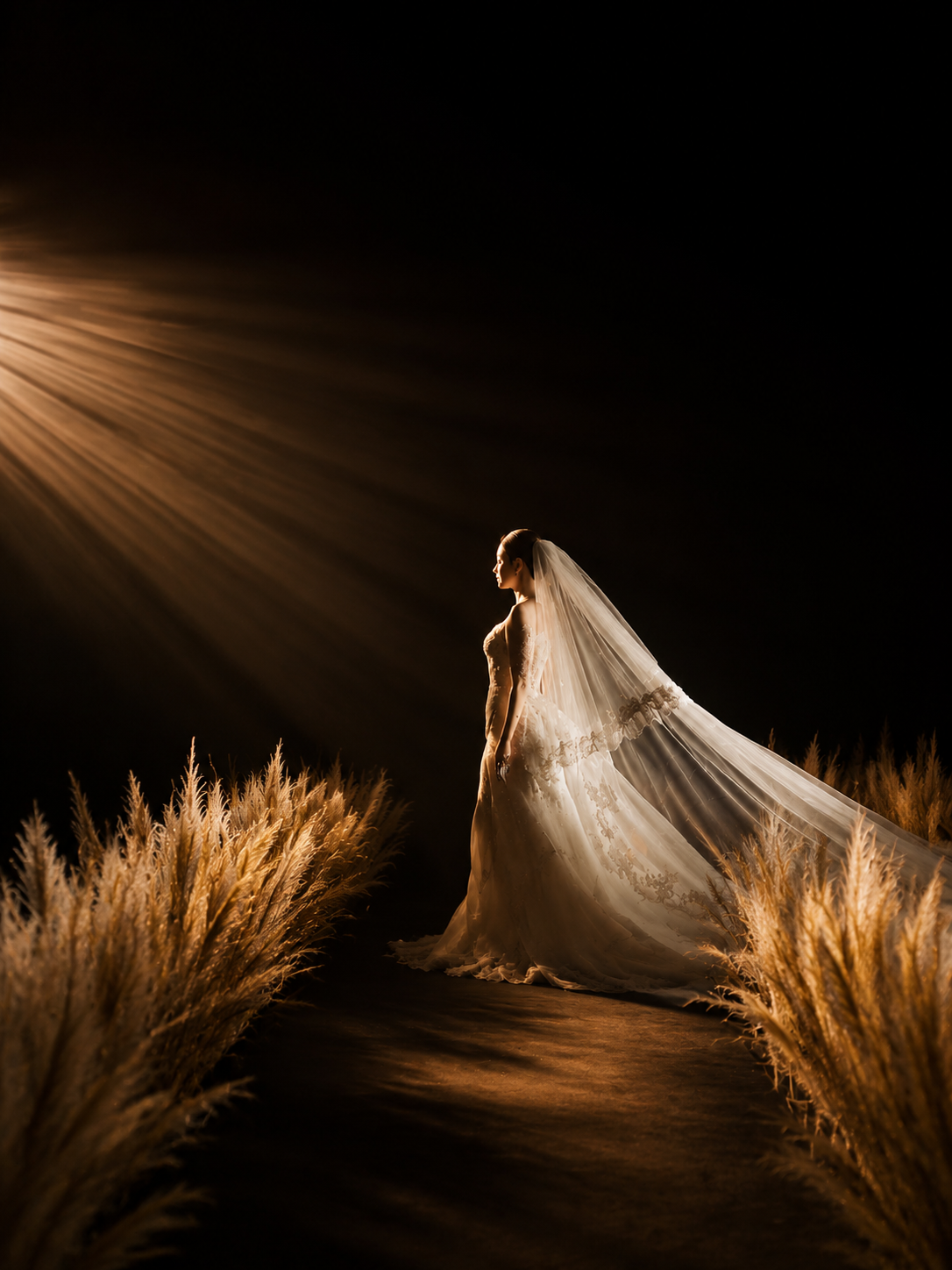 Golden Wheat wedding design project cover