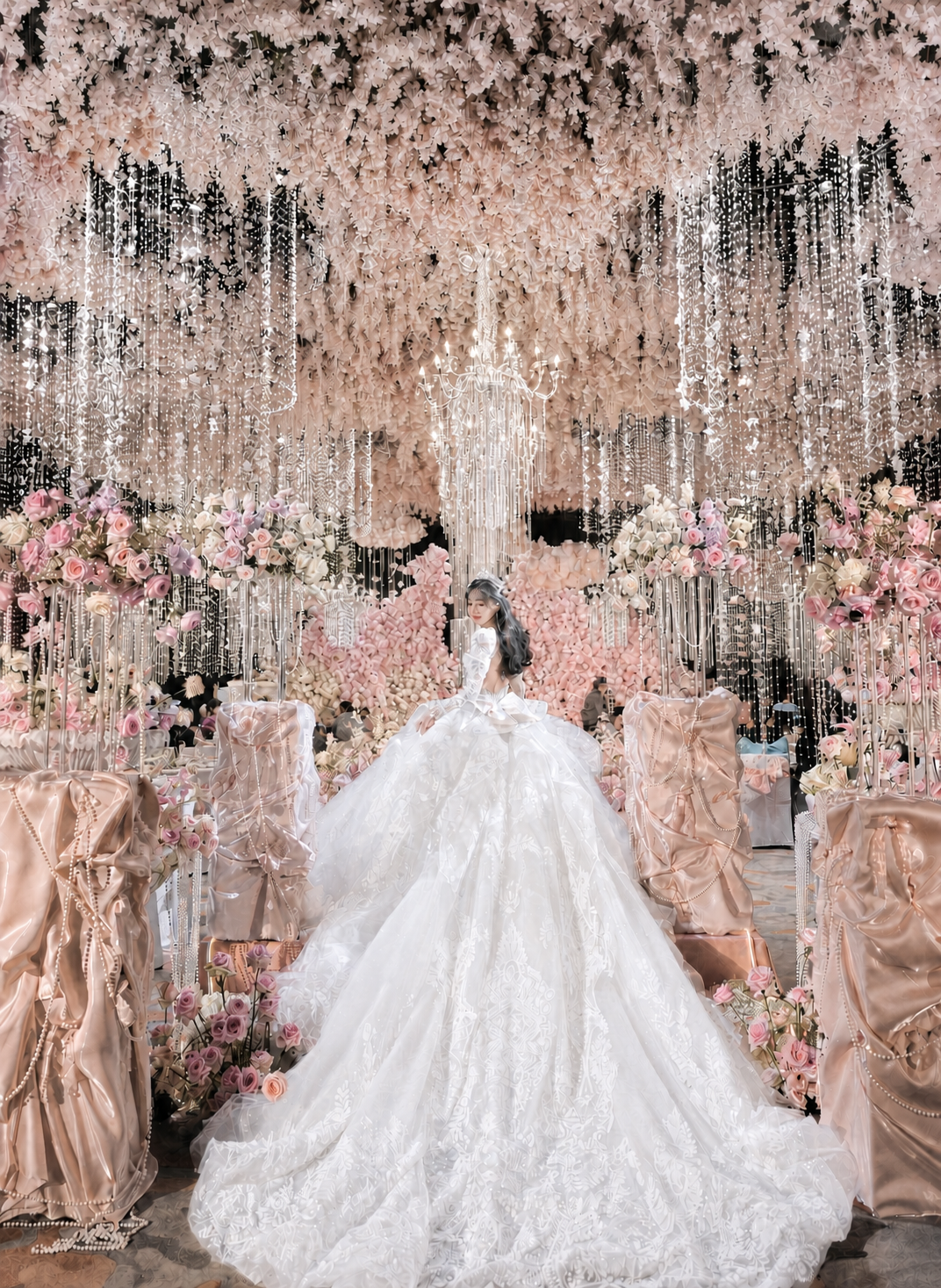 Pink Barbie wedding design project cover