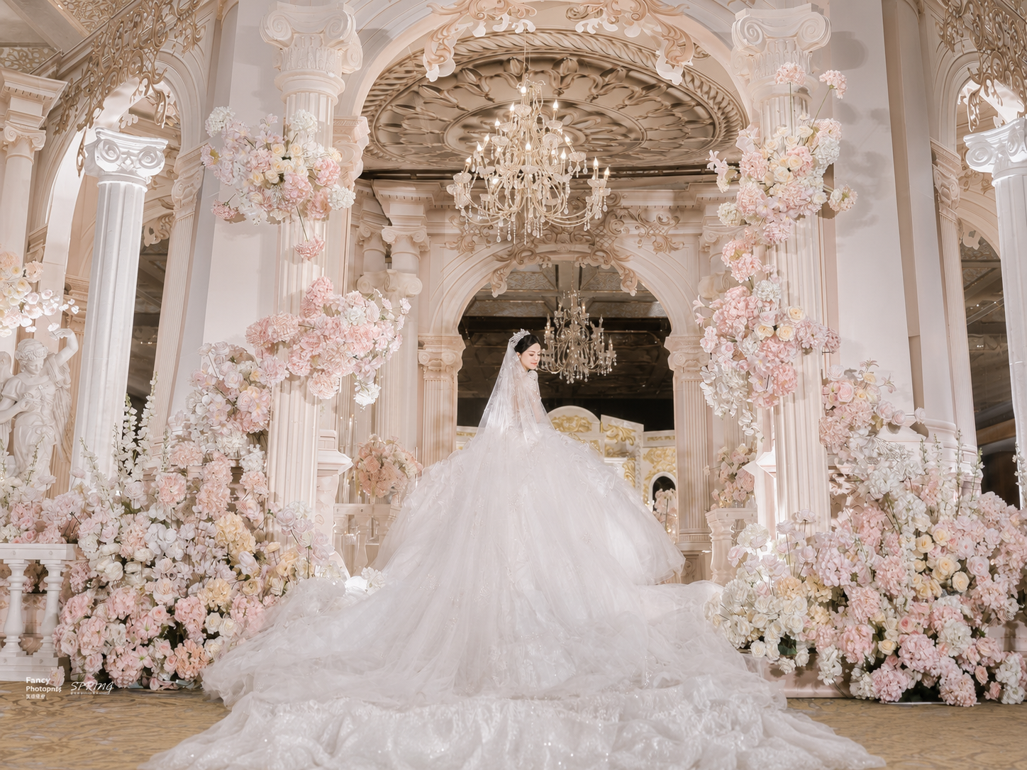 Pink Castle wedding design project cover
