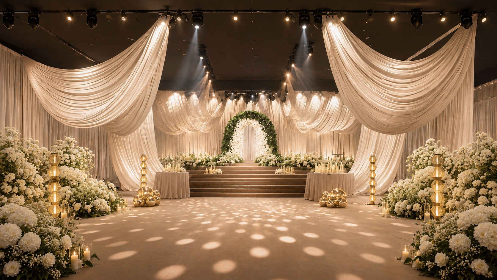 Refined Luxury wedding design project cover